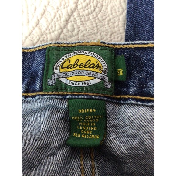 Cabela's Men's Denim Blue Jeans * Size 40 Short * EUC - Picture 4 of 6